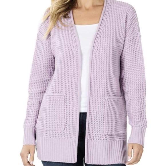 Dusty Purple Cardigan - Picture 1 of 1
